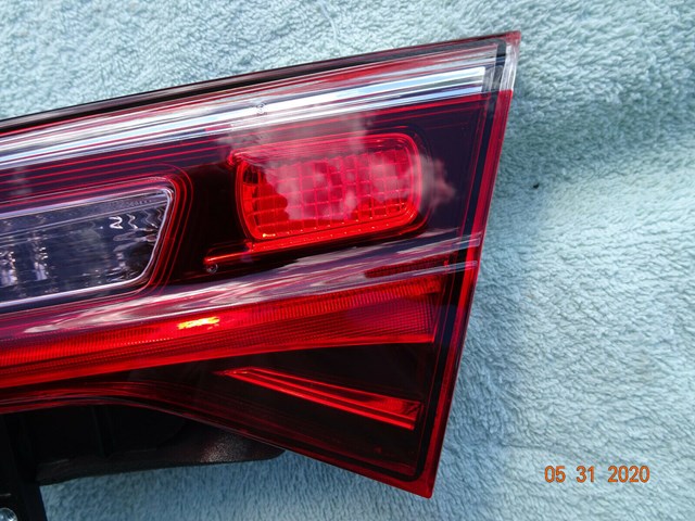 ACURA ILX ACR DECK LID  BACK UP  LIGHT ASSY. PASS. SIDE OEM USED # 34150-TX6-A11