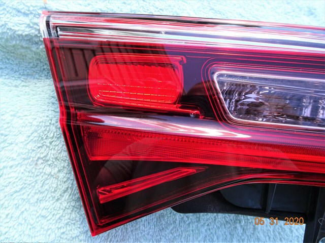 ACURA ILX ACR DECKLID BACK UP  LIGHT ASSY. DRIVERS SIDE OEM USED # 34155-TX6-A01