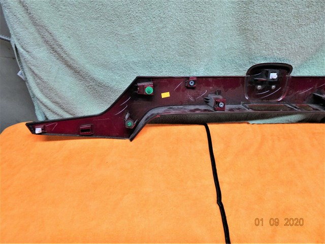 ACCORD  2018   LICENSE GARNISH ASSEMBLEY R569M OEM USED 74890-TVA-A11ZD