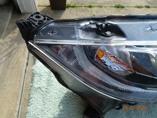 CIVIC SEDAN/COUPE/5DOOR 2016-2019 HEADLIGHT PASSENGER SIDE OEM USED#33100TBAA01 