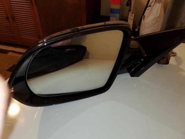 11-17 Audi D4 A8 A8L Driver Left Side Rear View Door Mirror w/ Camera, lane chan