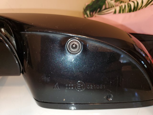 11-17 Audi D4 A8 A8L Driver Left Side Rear View Door Mirror w/ Camera, lane chan