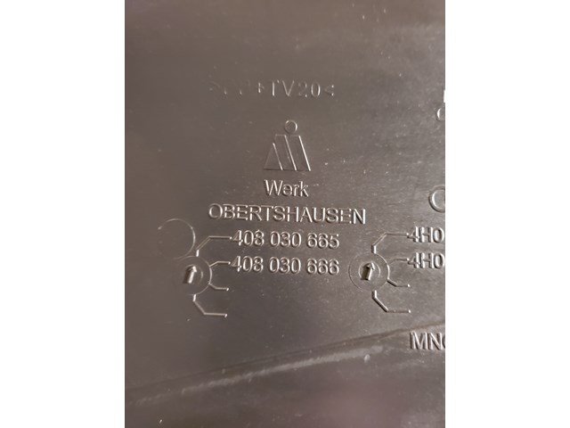 11-17 Audi A8L A8 D4 Front Radiator Core Cover Splash Shield 