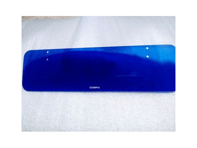 Shelby Cobra / Factory 5 Replacement/Replica Sun Visors *TRANPARENT BLUE*