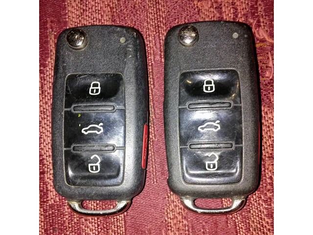 Pair Of Used Volkswagen GTI Keyfobs w/Bonus