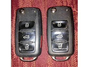 Pair Of Used Volkswagen GTI Keyfobs w/Bonus