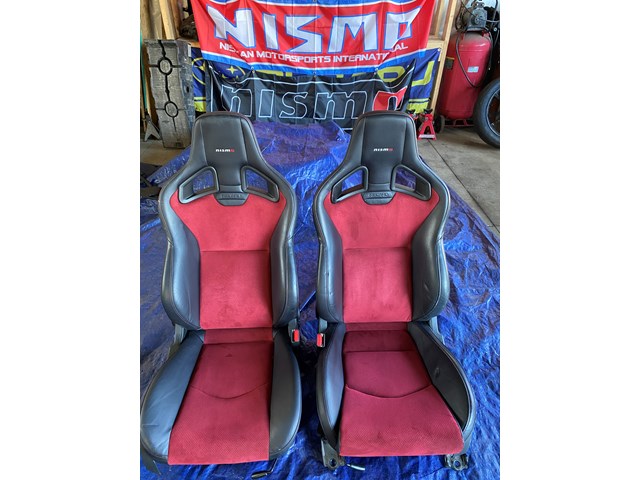 2015 Nissan 370z recaro nismo seats 