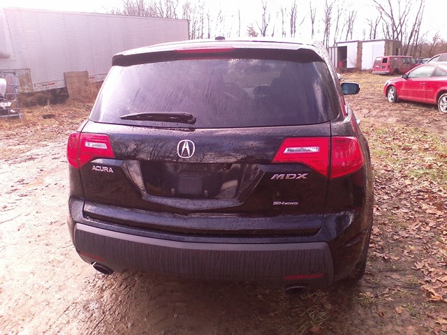 2007 Acura MDX Tail Light Passenger Tailgate Mounted