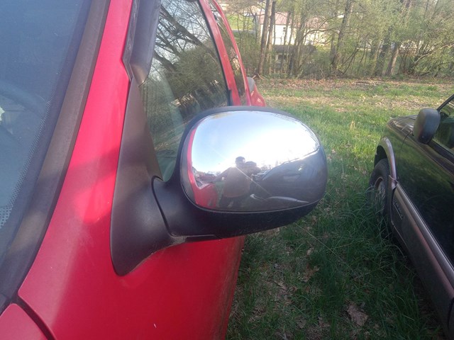 1997 Ford F150 Side View Mirror DRIVER POWER CHROME