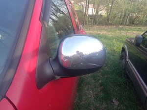 1997 Ford F150 Side View Mirror DRIVER POWER CHROME