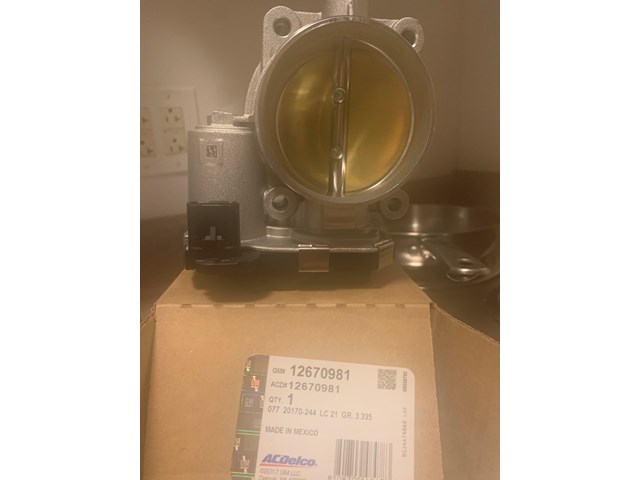 2016 Chevy Impala Throttle Body