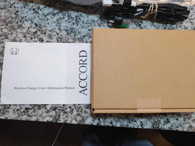 2018-2020 Honda Accord Wireless Charger Pad OEM