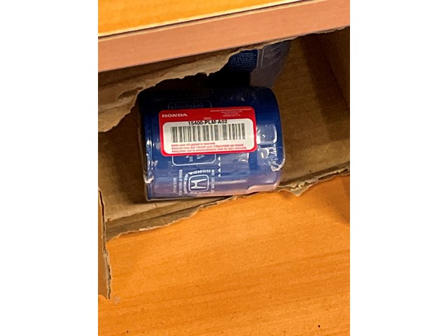 Honda Accord Oil Filter
