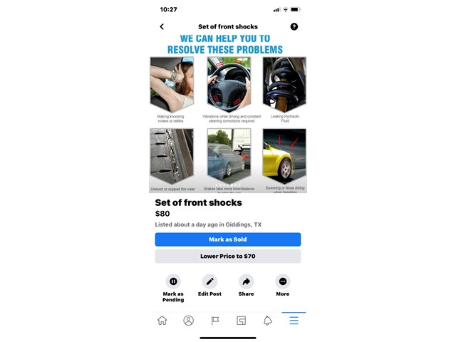 2000 Toyota RAV4 Shock