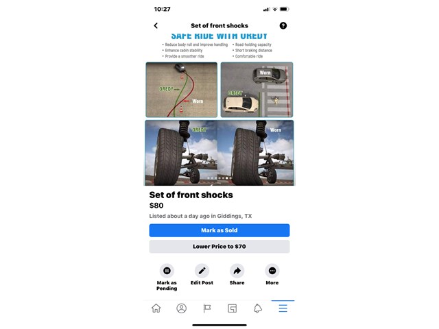 2000 Toyota RAV4 Shock