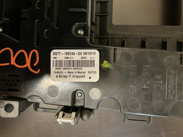 2013 Ford fusion radio and AC controls