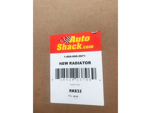 2001 Oldsmobile Alero Radiator