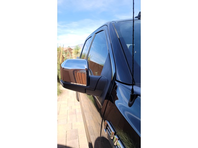  Passenger Side Mirror - 2018 Ford F150 Platinum - Chrome - full features (FL3Z-