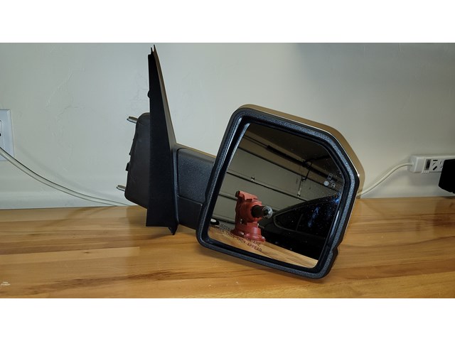  Passenger Side Mirror - 2018 Ford F150 Platinum - Chrome - full features (FL3Z-