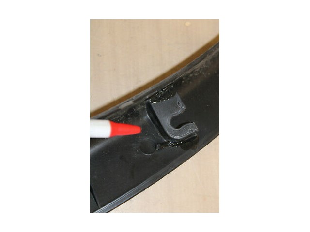 20-21 TESLA MODEL Y REAR FENDER FLARE MOLDING TRIM GENUINE ORIGINAL OEM RH RIGHT