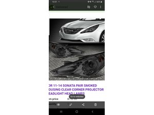 2011 Hyundai Sonata Headlight