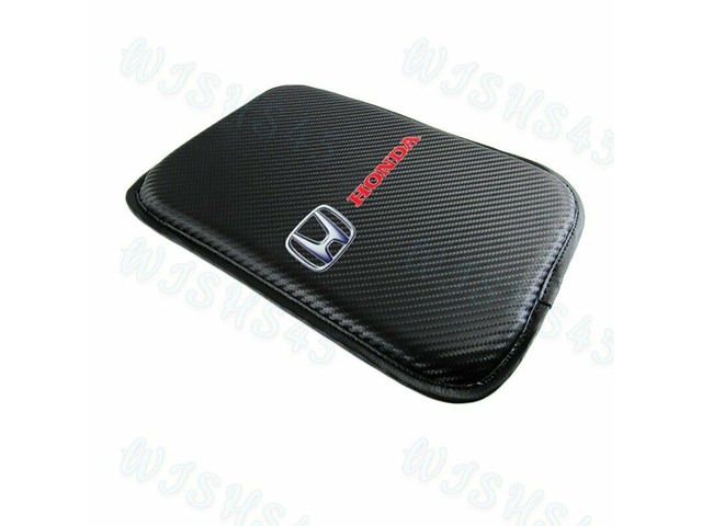 Honda Armrest HONDA Racing Car Center Console Armrest Cushion Mat Pad Cover +FRE