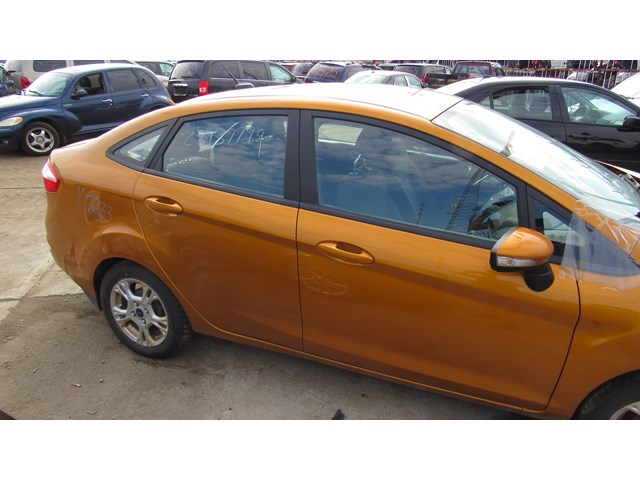 2016 Ford Fiesta Side View Mirror Driver Side H8 Orange