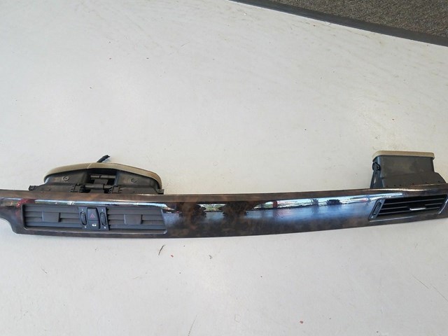 2006 2007 BMW 525 525xi 530i 530xi FRONT DASH BOARD AIR VENT WOOD TRIM PANEL 