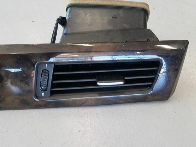 2006 2007 BMW 525 525xi 530i 530xi FRONT DASH BOARD AIR VENT WOOD TRIM PANEL 