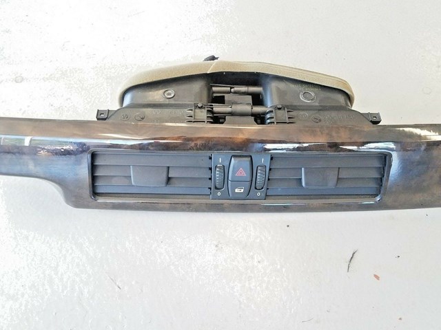 2006 2007 BMW 525 525xi 530i 530xi FRONT DASH BOARD AIR VENT WOOD TRIM PANEL 