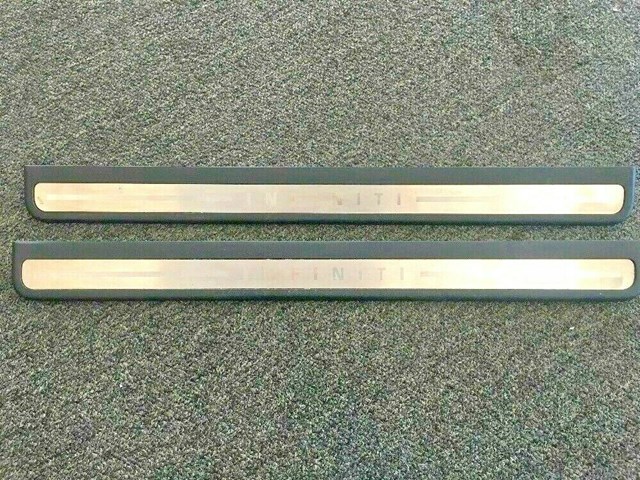 2007 2008 INFINITI G35 Sedan FRONT RIGHT LEFT SCUFF PLATE OEM