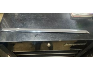 2008 Infiniti M35x Left Rear Door Molding Body Side Molding Chrome And Painted