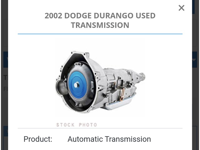 2002 Dodge Durango Transmission