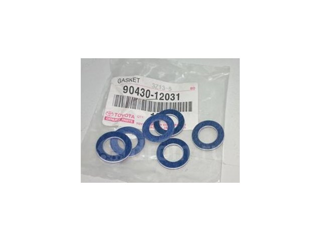 90430-12031 Genuine -Oil Drain Plug Washer Gaskets (set of 10) Ship Discount Avl