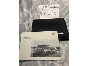 2008 Audi S5 Owners Manual coupe case handbook folder 8T 4.2l
