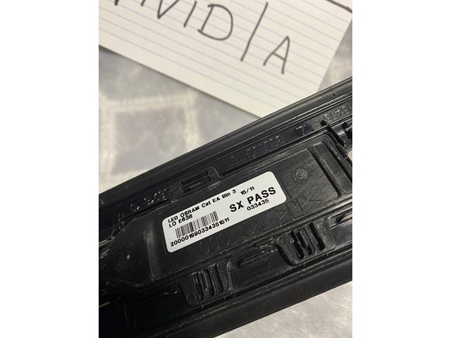 2011 BMW 550i 535 GT f07 rear left door sill scuff plate cover oem 2010-17 passe