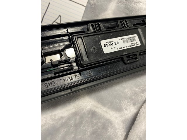 2011 BMW 550i 535 GT f07 rear left door sill scuff plate cover oem 2010-17 passe