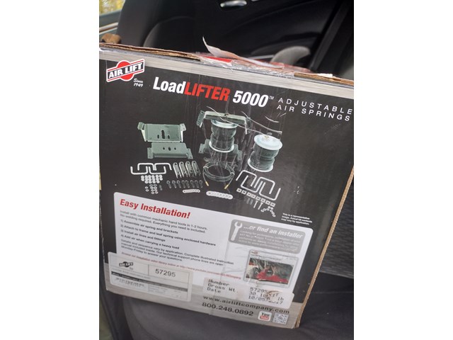 2012 Dodge Ram 2500 Air Bag for Hauling/Towing