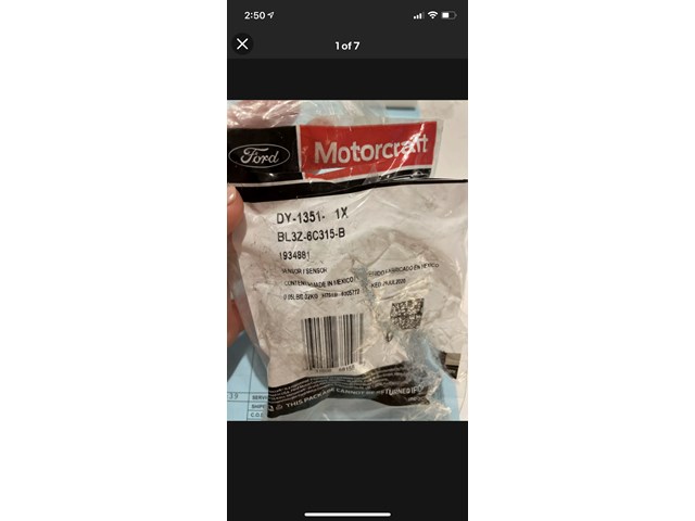 OE FORD PART Crankshaft Position Sensor NEW BL3Z-6C315-B