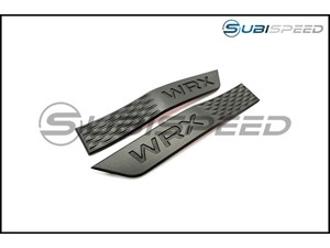 2015 -2021 WRX MATTE BLACK FENDER EMBLEMS