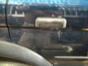 Passenger Door Handle Exterior Assembly Door Fits 00-04 MONTERO SPORT 2858