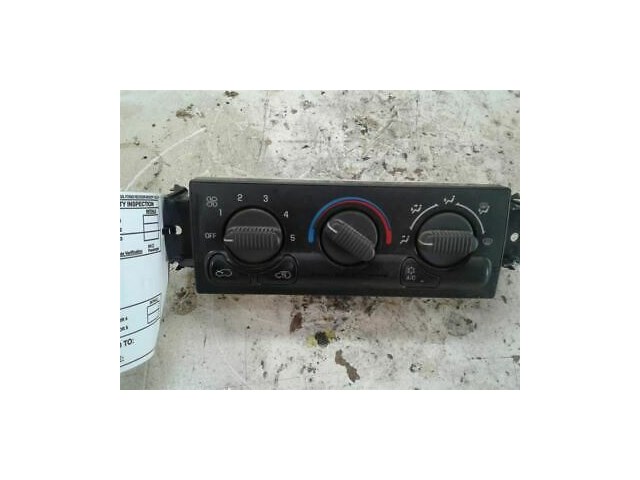 Temperature Control With AC Manual Control Fits 99-02 SIERRA 1500 PICKUP 121838