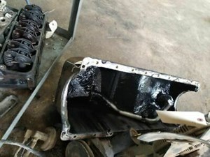 Oil Pan 7.3L 8-445 Diesel Fits 83-94 FORD E350 VAN 22704