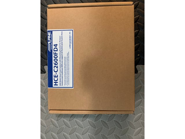  Unassigned Year Vehicles: Alpine Front & Rear View Camera 