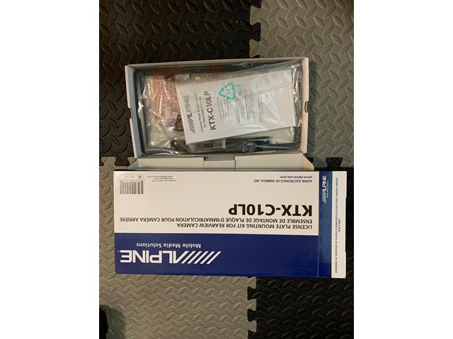 Any Vehicle- Unassigned License Plate Bracket Mounting Kit for Rearview Camera