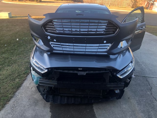 2014 Ford Fusion Front Bumper cover with grille