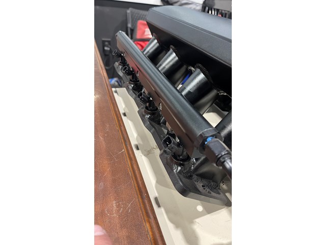 Intake Manifold for LS motor with cathedral ports 