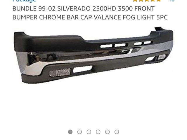 2002 Chevy Silverado 2500 Front Bumper