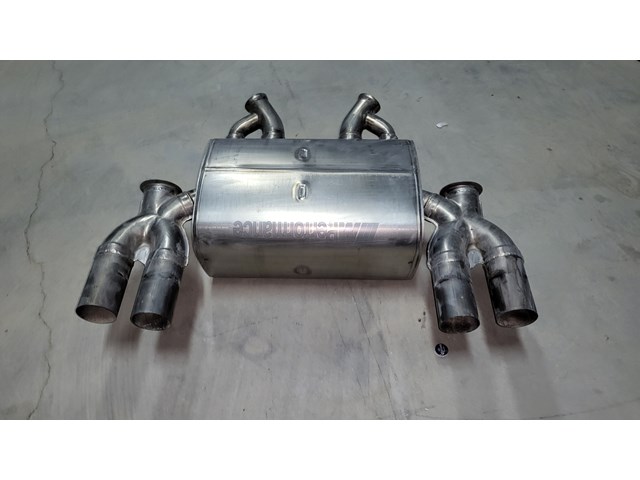 BMW M4 Quad Exhaust Rear Assembly Backend Only