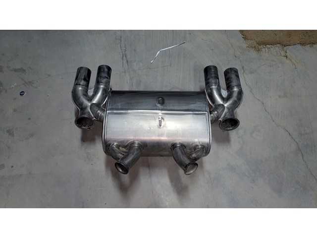 BMW M4 Quad Exhaust Rear Assembly Backend Only